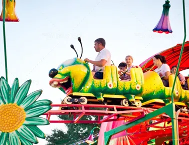 Гусеница аттракцион