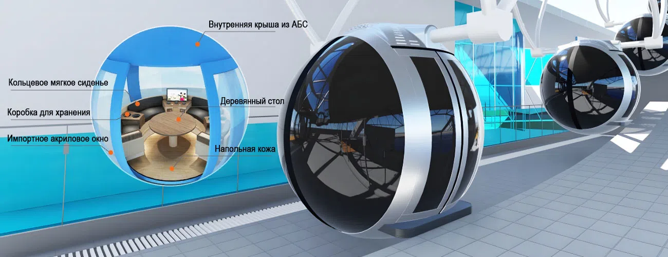 Превосходный комфорт в кабинках
