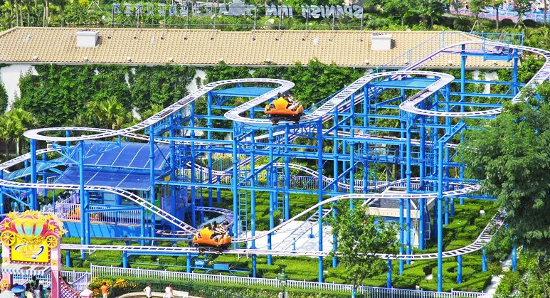 Самовращающие американские горки