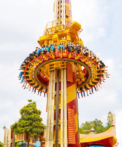 Большой Свободное падение аттракцион (36–60 м)