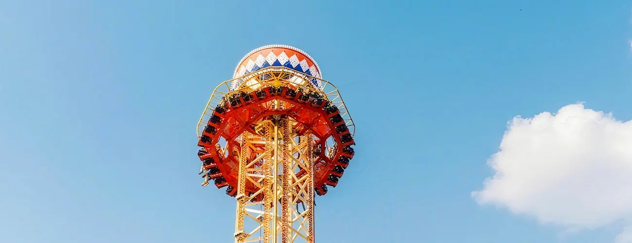 История аттракциона свободное падение