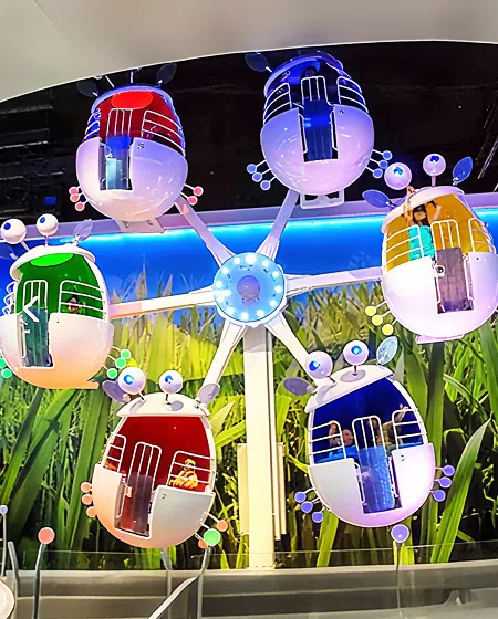 Солнышко аттракцион “Космические насекомые”