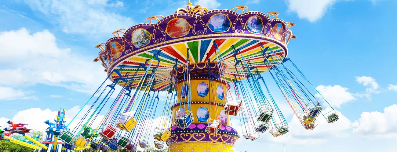 Популярные цепочные карусели от производителя аттракционов