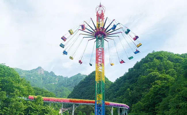 Седьмое небо аттракцион на туристических зонах