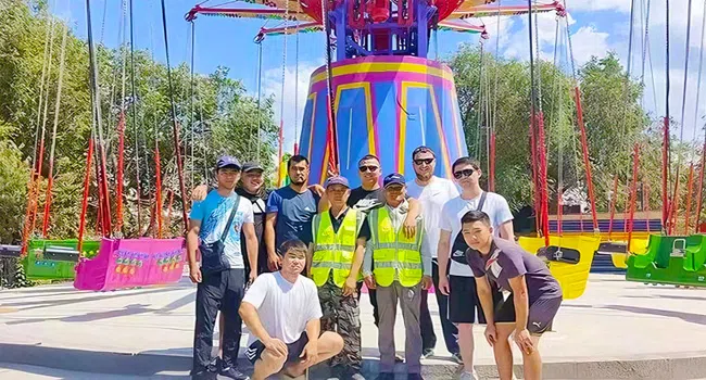 Седьмое небо аттракцион в Казахстане