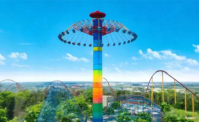 Седьмое небо аттракцион в тематических парках развлечений