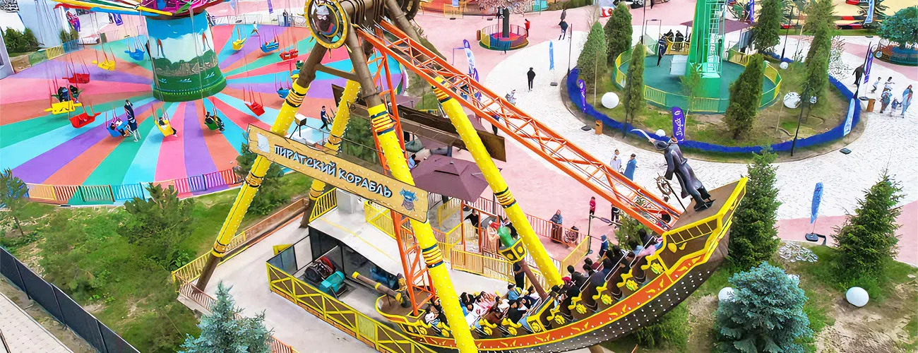 Аттракцион Пиратский корабль в  Skypark BAYTIK