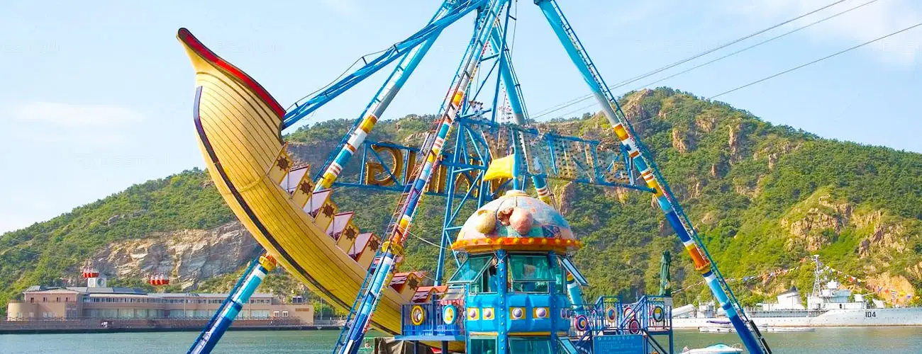 Как устроен и как работает аттракцион корабль