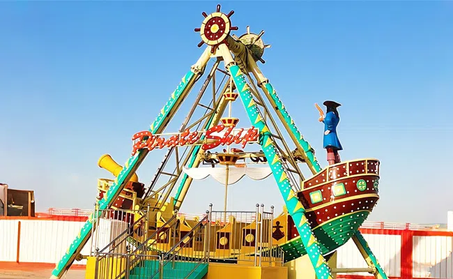 Корабль аттракцион в Казахстане