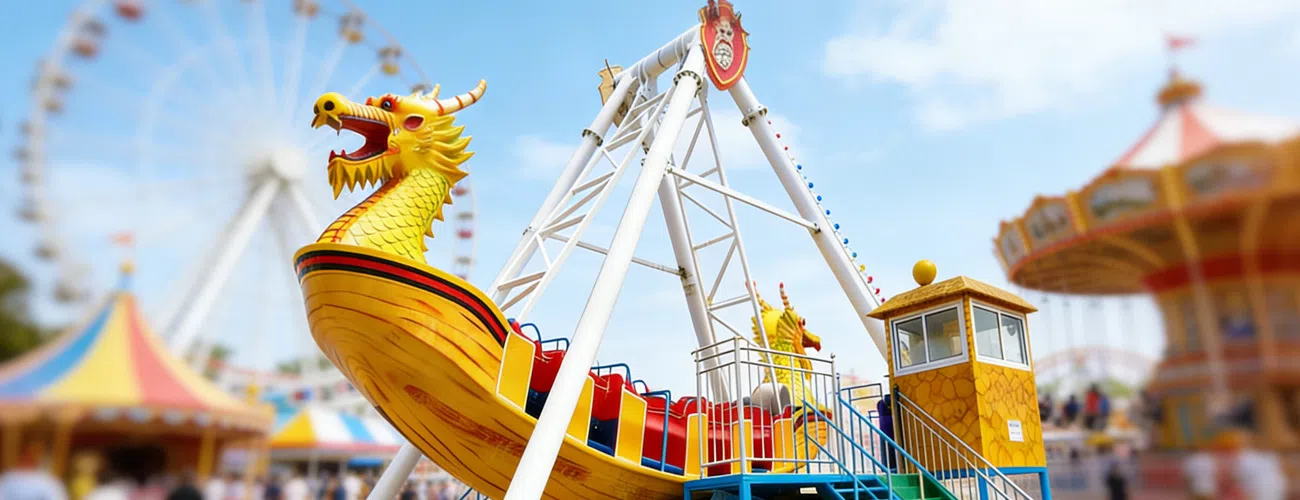 Тематическая кастомизация корабля аттракциона